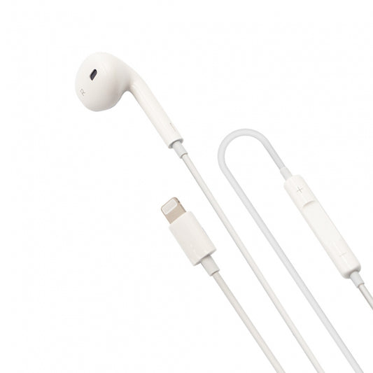 Porodo Mono Earphone with Lightning Connector-Flash Zone Electronics             فلاش زون للالكترونيات