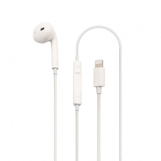 Porodo Mono Earphone with Lightning Connector-Flash Zone Electronics             فلاش زون للالكترونيات