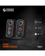Load image into Gallery viewer, Porodo Stereo Gaming Speakers PDX511-Flash Zone Electronics             فلاش زون للالكترونيات
