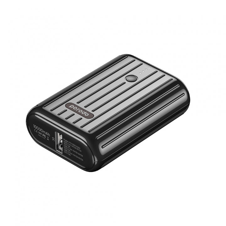 Porodo Ultra-Compact PD & QC Power Bank 10000mAh-Flash Zone Electronics             فلاش زون للالكترونيات