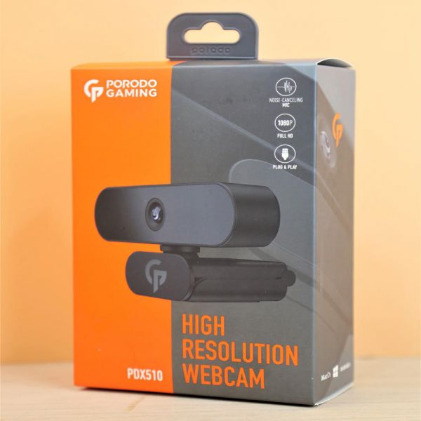 Porodo High Resolution Webcam PDX510-Flash Zone Electronics             فلاش زون للالكترونيات