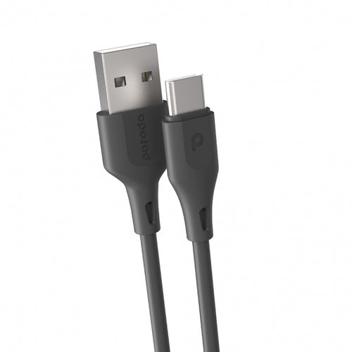 Porodo USB Cable Type-C Connector 3A-Flash Zone Electronics             فلاش زون للالكترونيات